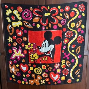 Colorful Mickey Mouse Scarf